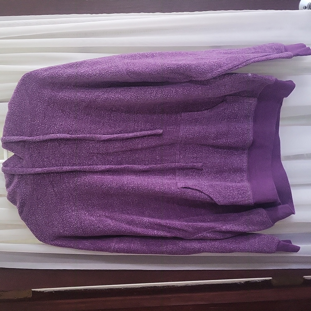 Women's Large purple Soft Serve Cloud Cotton Hoodie